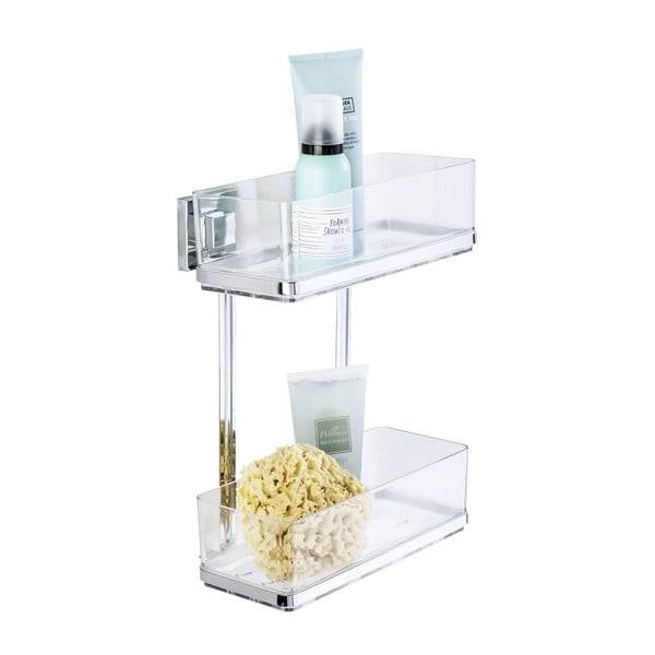 Dvonivojska polica Wenko Vacuum-Loc, 14 x 25,5 cm-image-2