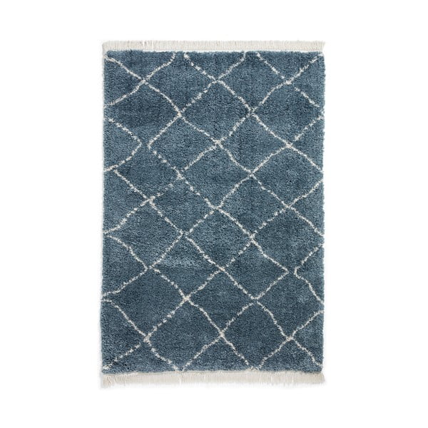 Modra preproga 200x290 cm Boho – Think Rugs