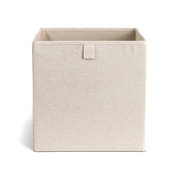 Bež tekstilna škatla za shranjevanje 32x31,5x31,5 cm Soft Storage Cube – Bigso