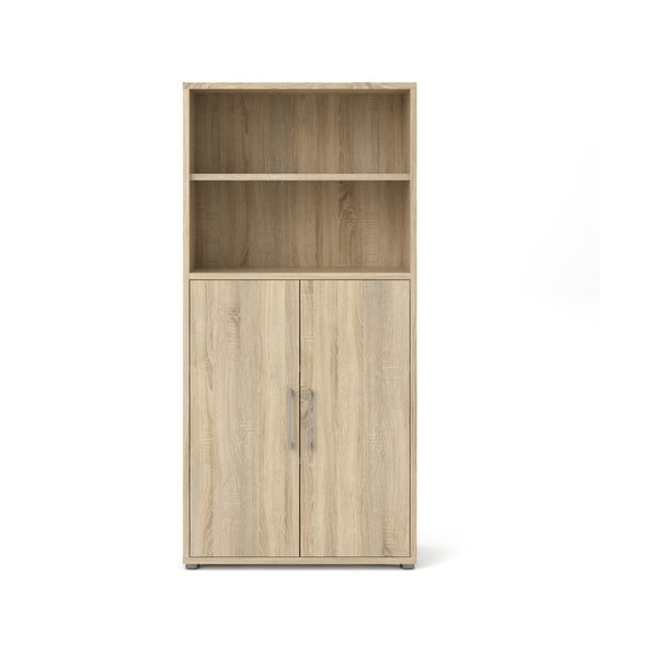 Modularna knjižna polica v hrastovem dekorju 89x189 cm Prima – Tvilum-image-4