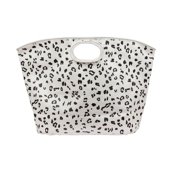 Belo-črna torba za na plažo Sunnylife Everything Bag-image-2