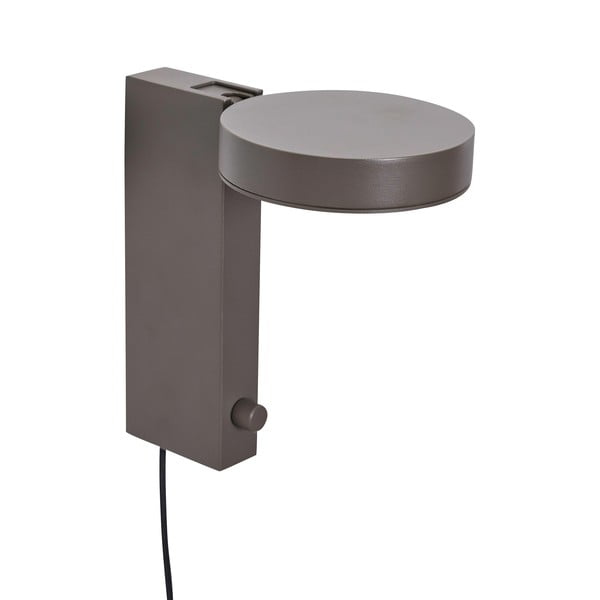 Rjava stenska svetilka Crea – Hübsch-image-4