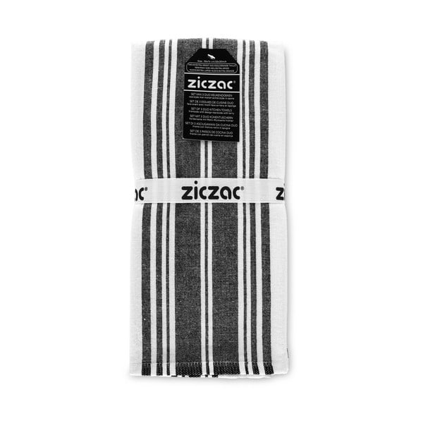 Kuhinjske krpe v kompletu 3 ks 50x76 cm Duo Stripe – ZicZac