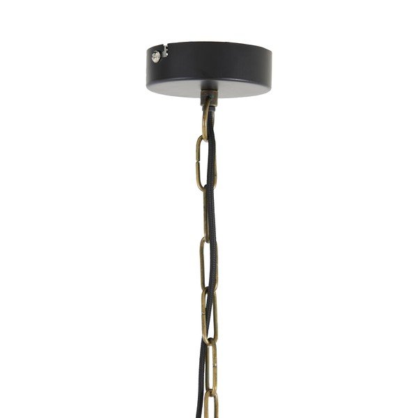 Kovinska viseča svetilka v bronasti barvi ø 36 cm Alvaro – Light & Living-image-2