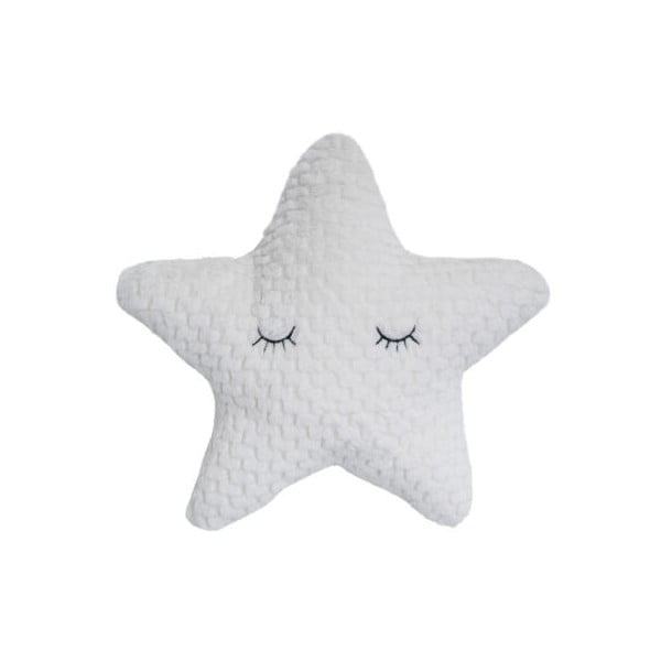Bela otroška blazina v obliki zvezde Bloomingville Star