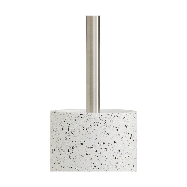 Kremno bela betonska WC ščetka Mozie – Premier Housewares-image-3