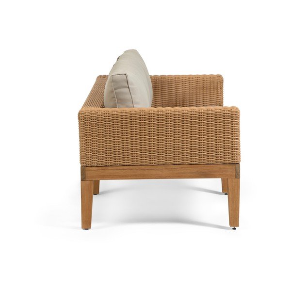 Vrtni kavč z bež blazinami Kave Home Acae-image-4