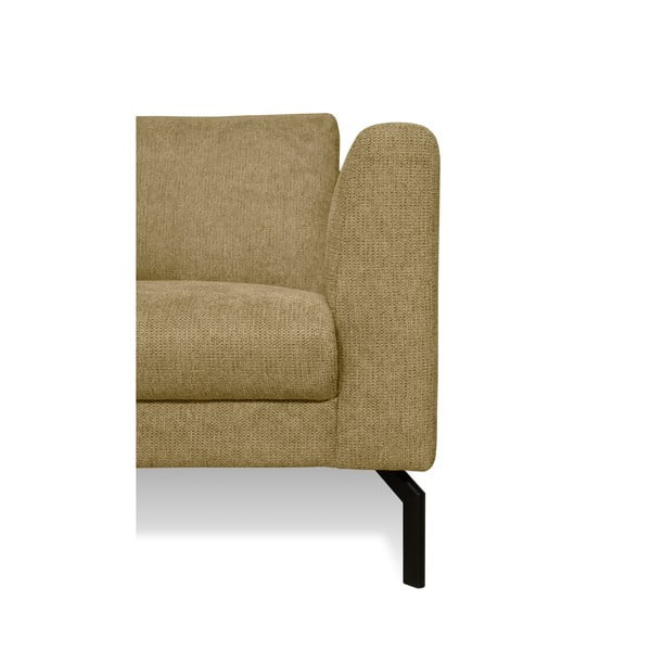 Gorčično rumena kotna sedežna garnitura (levi kot) Gomero – Scandic-image-4