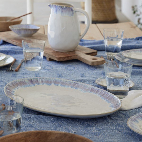 Bela/modra skledica iz kamenine 200 ml Brisa – Costa Nova-image-2