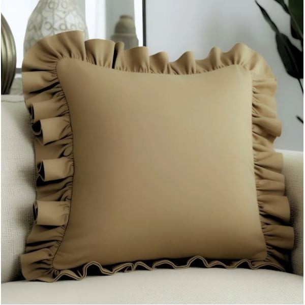 Prevleka za blazino iz mešanice bombaža 40x40 cm Ruffled – Mila Home-image-1