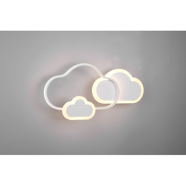 Bela otroška svetilka 52x25 cm Cloudy - Reality-image-3