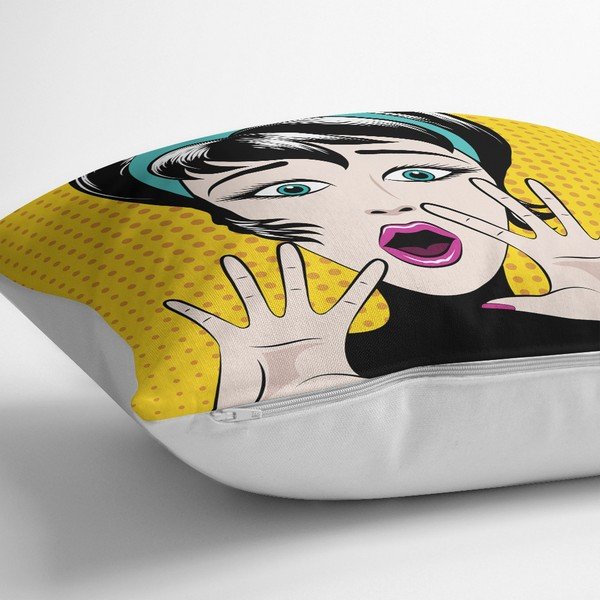 Prevleka za vzglavnik iz mešanice bombaža Minimalist Cushion Covers PopArt Points, 45 x 45 cm-image-1