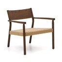 Pleten fotelj v naravni barvi Yalia – Kave Home