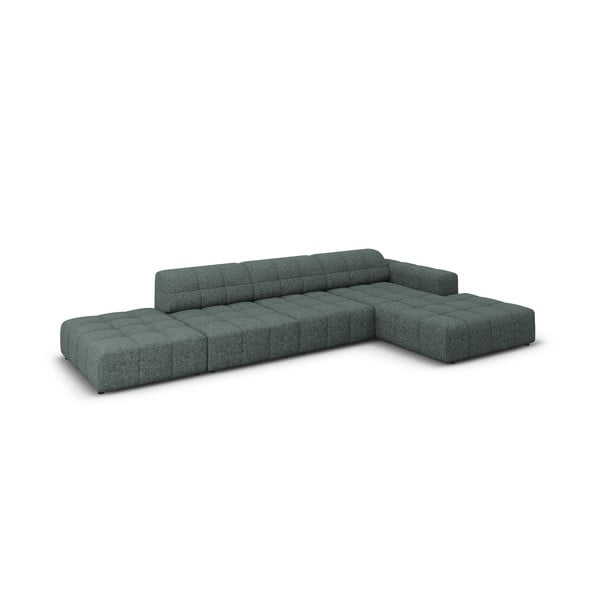 Turkizna kotna sedežna garnitura (desni kot) Chicago – Cosmopolitan Design-image-4