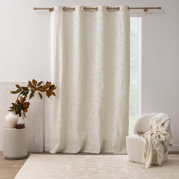 Kremno bela zavesa 140x240 cm Lorenza – douceur d'intérieur-image-2