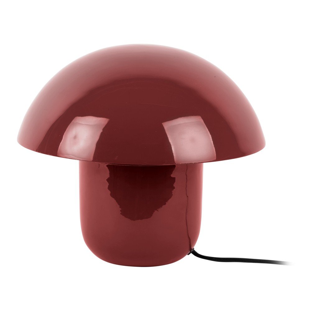 Rdeča kovinska namizna svetilka (višina) Fat Mushroom