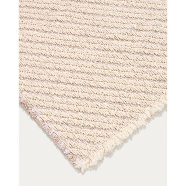 Bež kopalniška preproga 50x70 cm Janu – Kave Home-image-3