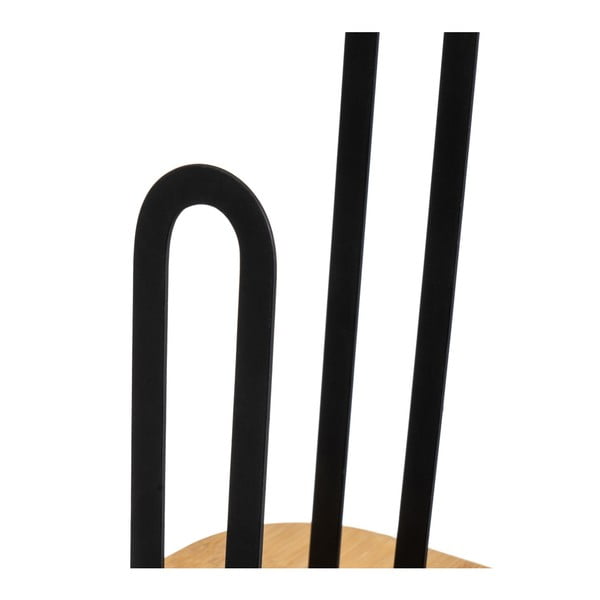 Kovinsko stojalo za papirnate brisače v črni in naravni barvi– Casa Selección-image-2