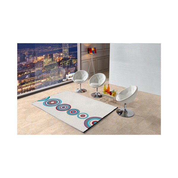 Bela preproga Universal Boras Krogi, 57 x 110 cm-image-2