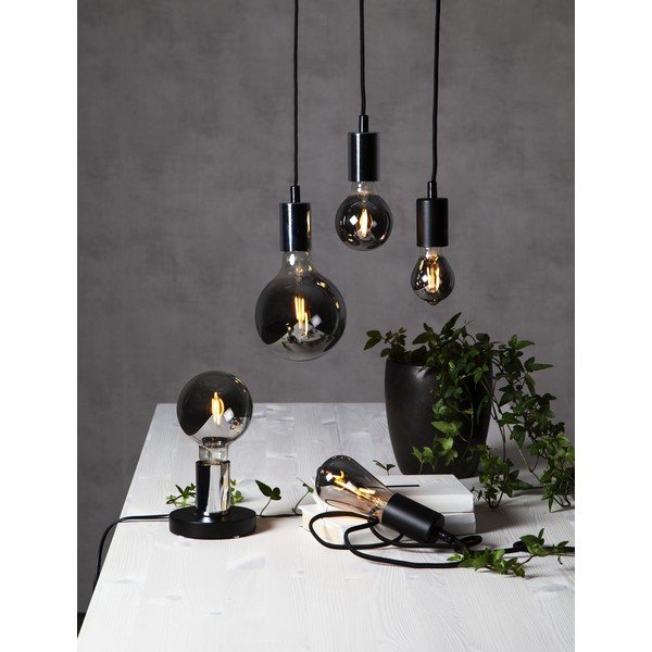 LED filament žarnica s toplo svetlobo z žarnico E27, 2 W Plain Smoke – Star Trading-image-3