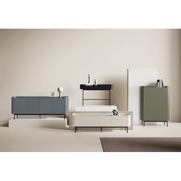 Prašno modra komoda 200x80x40 cm Willa – MOME-image-1