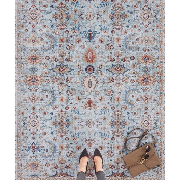 Modro-bež preproga Nouristan Vivana, 200 x 290 cm-image-3