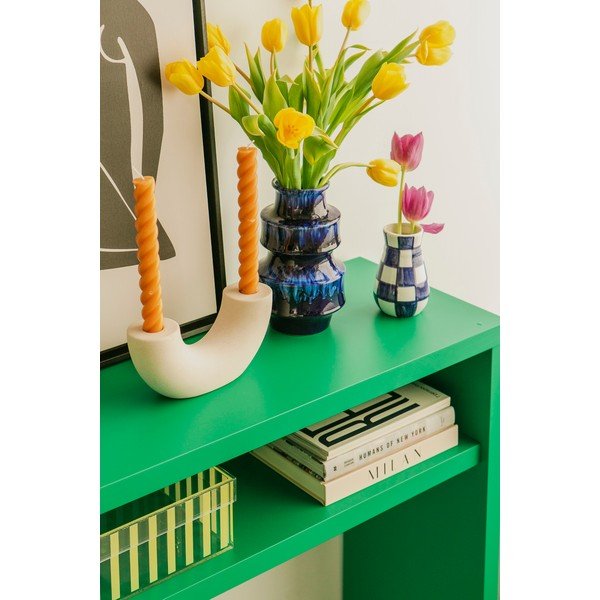 Zelena stranska mizica 30x80 cm Geraldine – Really Nice Things-image-2