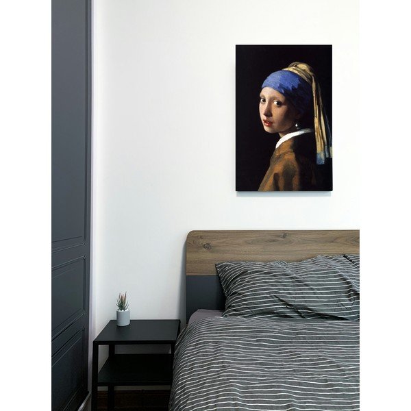 Reprodukcija slike Johannesa Vermeerja - Girl with a Pearl Earring, 70 x 50 cm-image-1