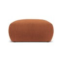 Rjav tabure iz tkanine bouclé Molino – Micadoni Home