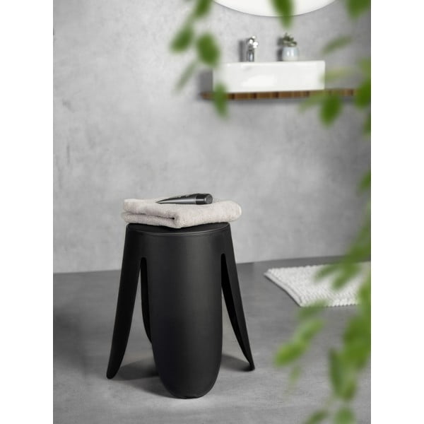 Črn plastičen stolček Comiso – Wenko-image-1