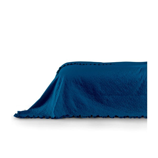 Modro pregrinjalo za posteljo AmeliaHome Tilia, 240 x 220 cm