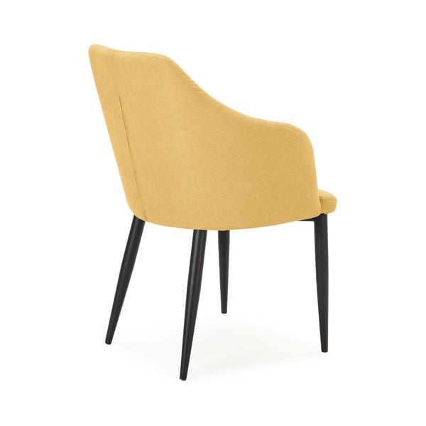 Rumeni oblazinjeni jedilni stoli v kompletu 2 ks Nadi – Marckeric-image-4