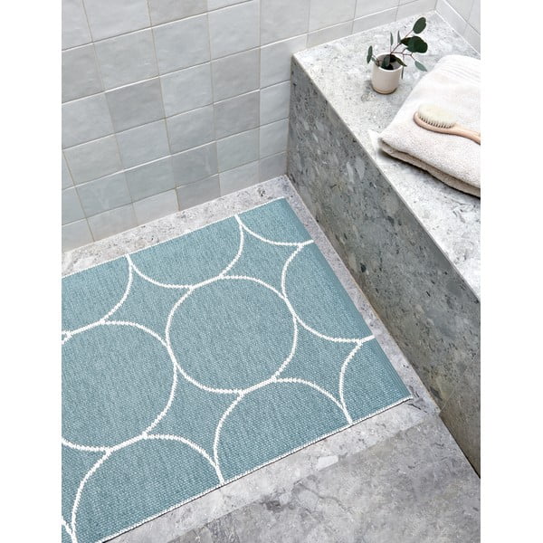 Svetlo modra notranja in zunanja preproga 70x100 cm Boo Haze – Pappelina-image-3