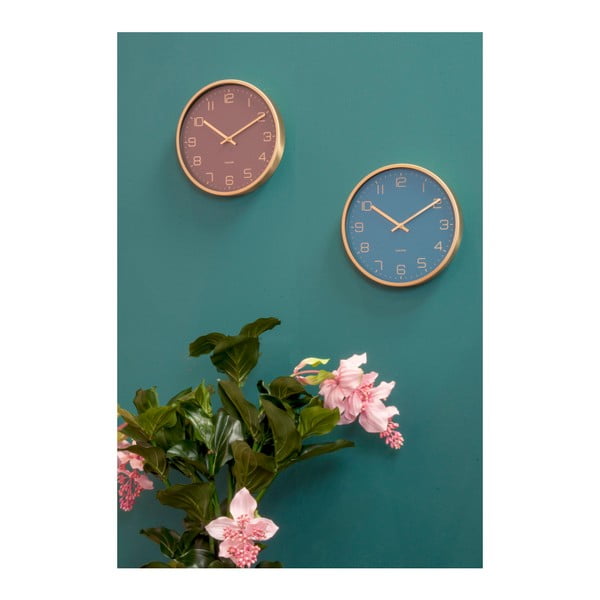 Modra stenska ura Karlsson Elegance-image-4