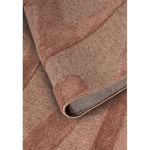 Opečnato oranžna preproga iz recikliranih vlaken 160x230 cm Therese – Villeroy&Boch-image-3