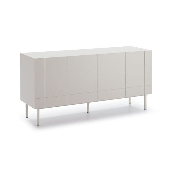 Sivo-bela komoda Teulat Linea-image-2