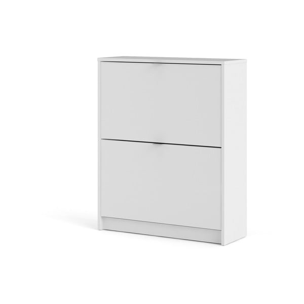 Bela preklopna omarica za čevlje Shoes – Tvilum-image-3