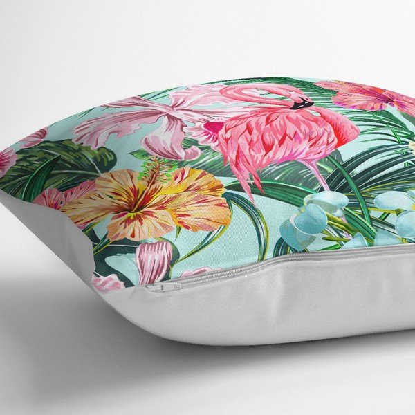 Prevleka za vzglavnik Minimalist Cushion Covers Yalnız Flamingo, 45 x 45 cm-image-1