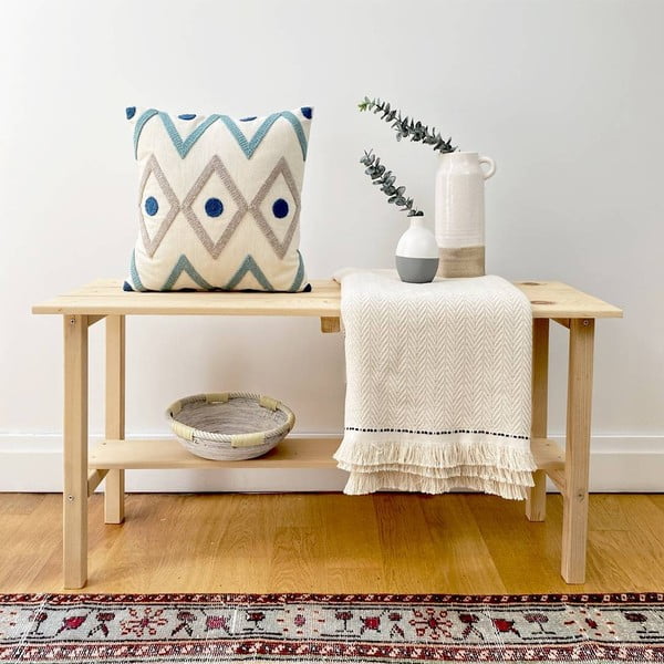 Prevleka za okrasna blazino z lanom Joynodes Bethany, 43 x 43 cm-image-1