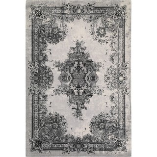 Siva volnena preproga 160x240 cm Meri – Agnella