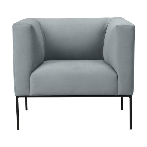 Svetlo siv fotelj Windsor & Co Sofas Neptune