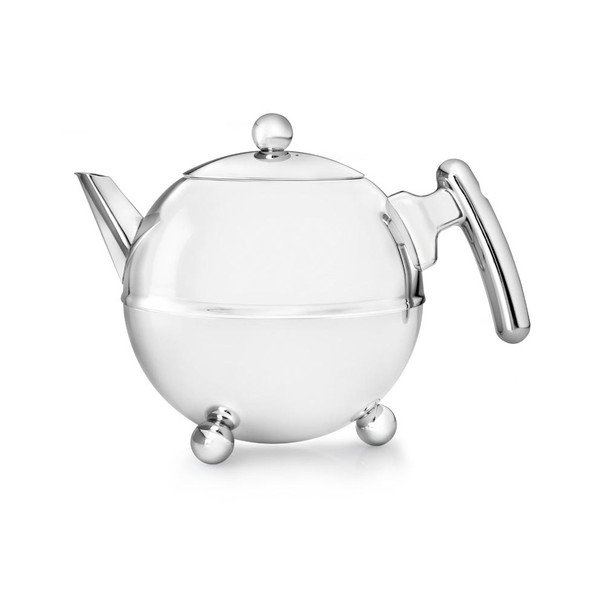 Čajnik iz nerjavečega jekla v srebrni barvi 1,2 l Bella Ronde – Bredemeijer