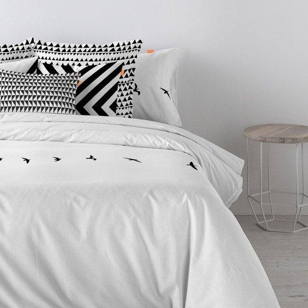 Bombažna odeja Blanc Trip, 220 x 220 cm-image-2