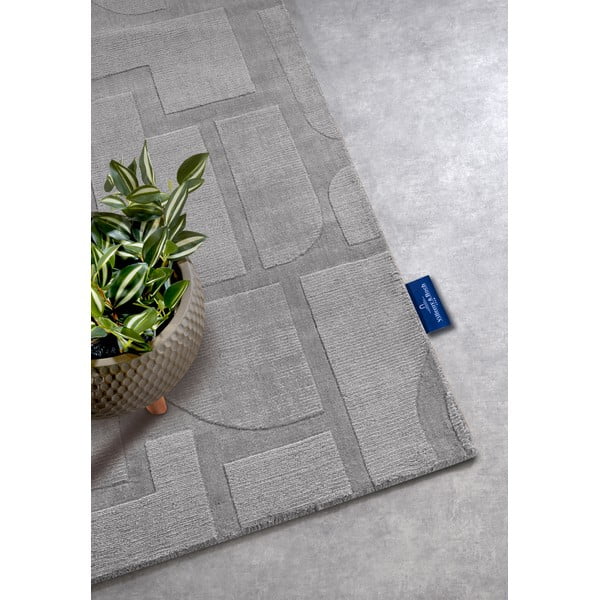 Siv ročno tkan volnen tekač 80x250 cm Alexis – Villeroy&Boch-image-2