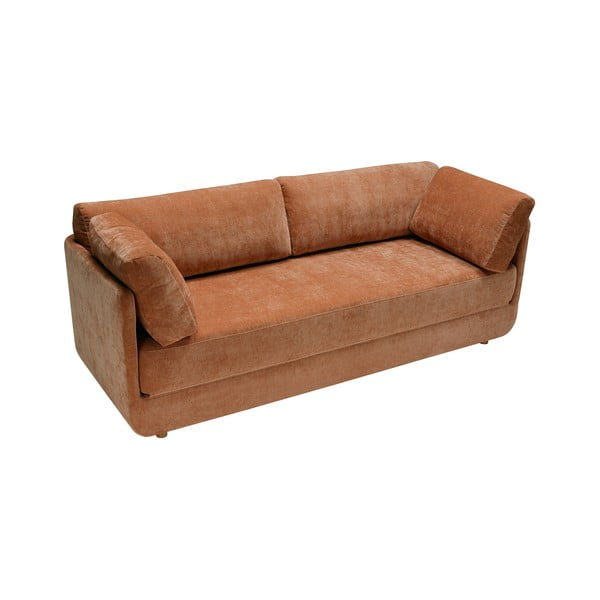 Oranžni raztegljivi kavč 214 cm Stiny - Sits-image-2
