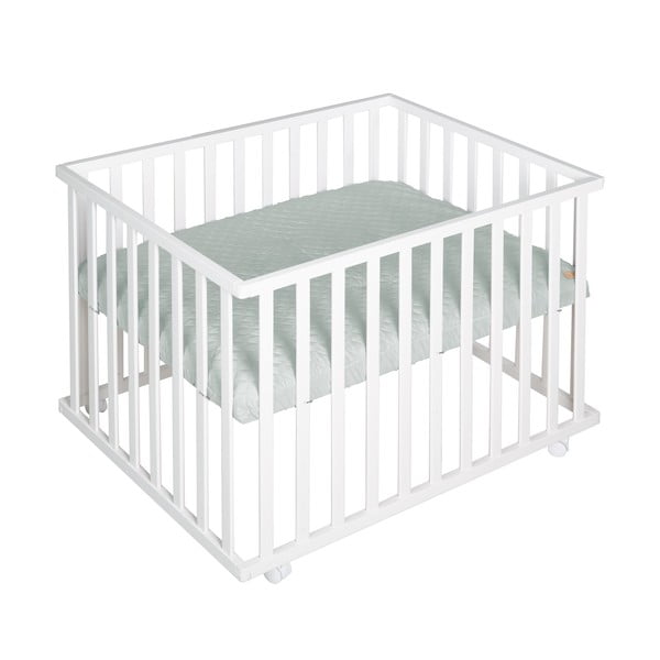 Bela stajica na koleščkih 100x75 cm Style – Roba