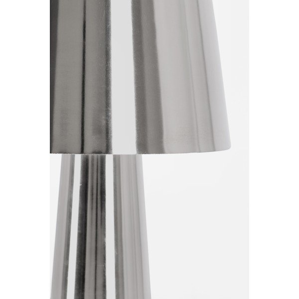 Kovinska LED namizna svetilka v srebrni barvi s kovinskim senčilom (višina 51 cm) Turner – Bizzotto-image-2