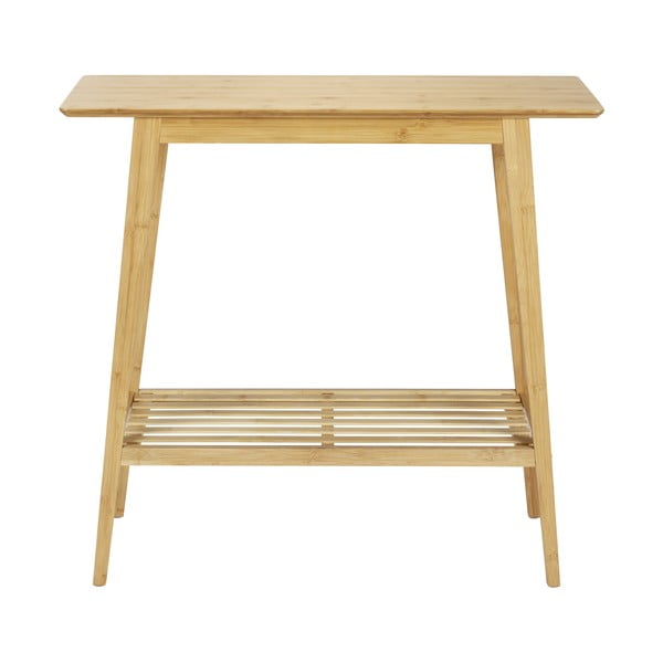 Bambusova stranska mizica v naravni barvi 30x80 cm Kona – Wenko-image-2