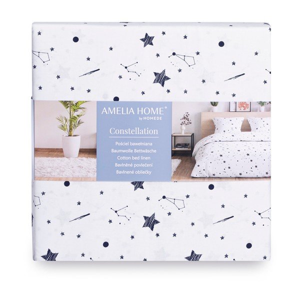 Bombažna posteljnina AmeliaHome Averi Constellation, 200 x 220 cm-image-3