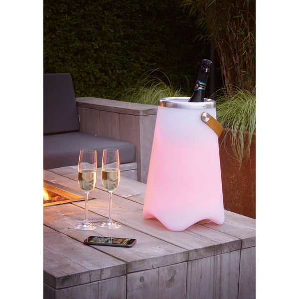 LED solarna zunanja svetilka z zvočnikom (višina 38 cm) Jamaika - Trio-image-1